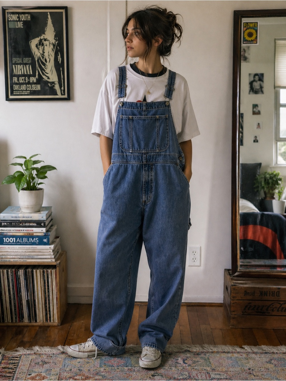 Vintage Gap Blue Denim Overalls